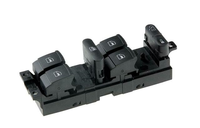 ÖN SOL 4LÜ CAM AÇMA DÜĞMESİ ANAHTARI SKODA SUPERB 2002-2008