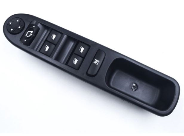 ÖN SOL 4LÜ CAM AÇMA KAPAMA DÜĞMESİ AYNA KATLAMALI PEUGEOT 207