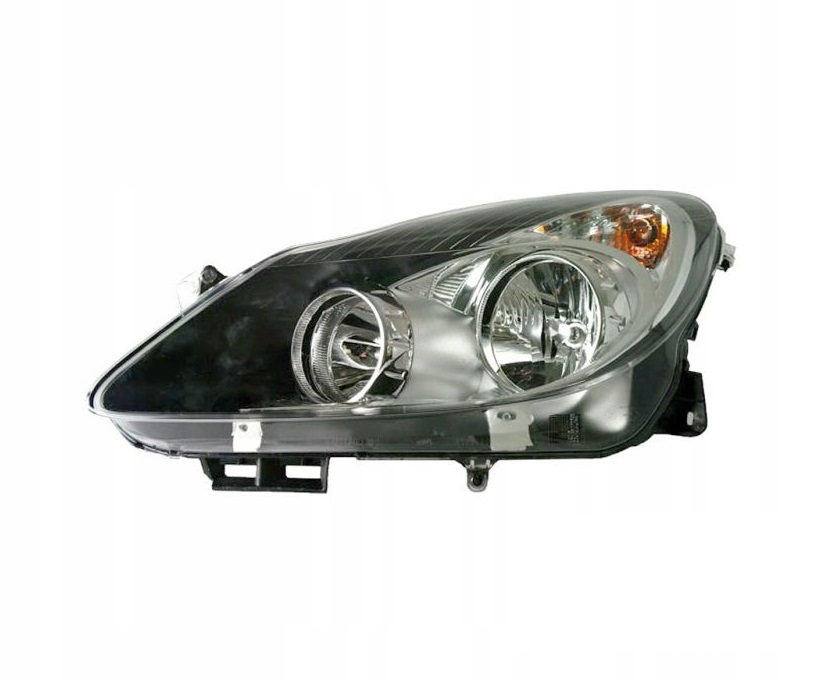 ÖN SOL FAR LAMBASI SİYAH OPC OPEL CORSA D 2007-2011 (VALEO)