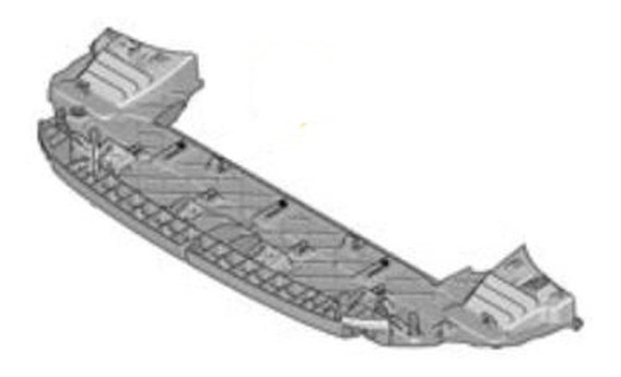 ÖN TAMPON ALT MUHAFAZA PLASTİK PEUGEOT 3008