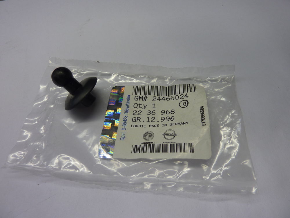 OPEL ASTRA H 2004-2014 / ARKA PANDİZOT TAKMA KLİPSİ ÜST (ORJİNAL)