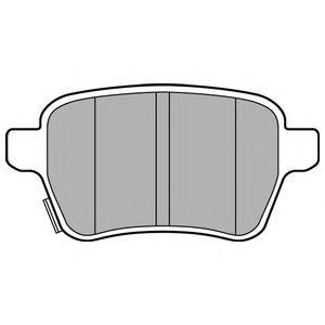 OPEL CORSA E 2015-2020 / ARKA DISK FREN BALATASI TAKIM  (DELPHI)