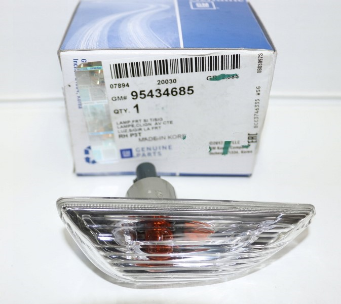 ORJINAL 95434685 SAĞ ÇAMURLUK SİNYALİ OPEL MOKKA CHEVROLET TRAX