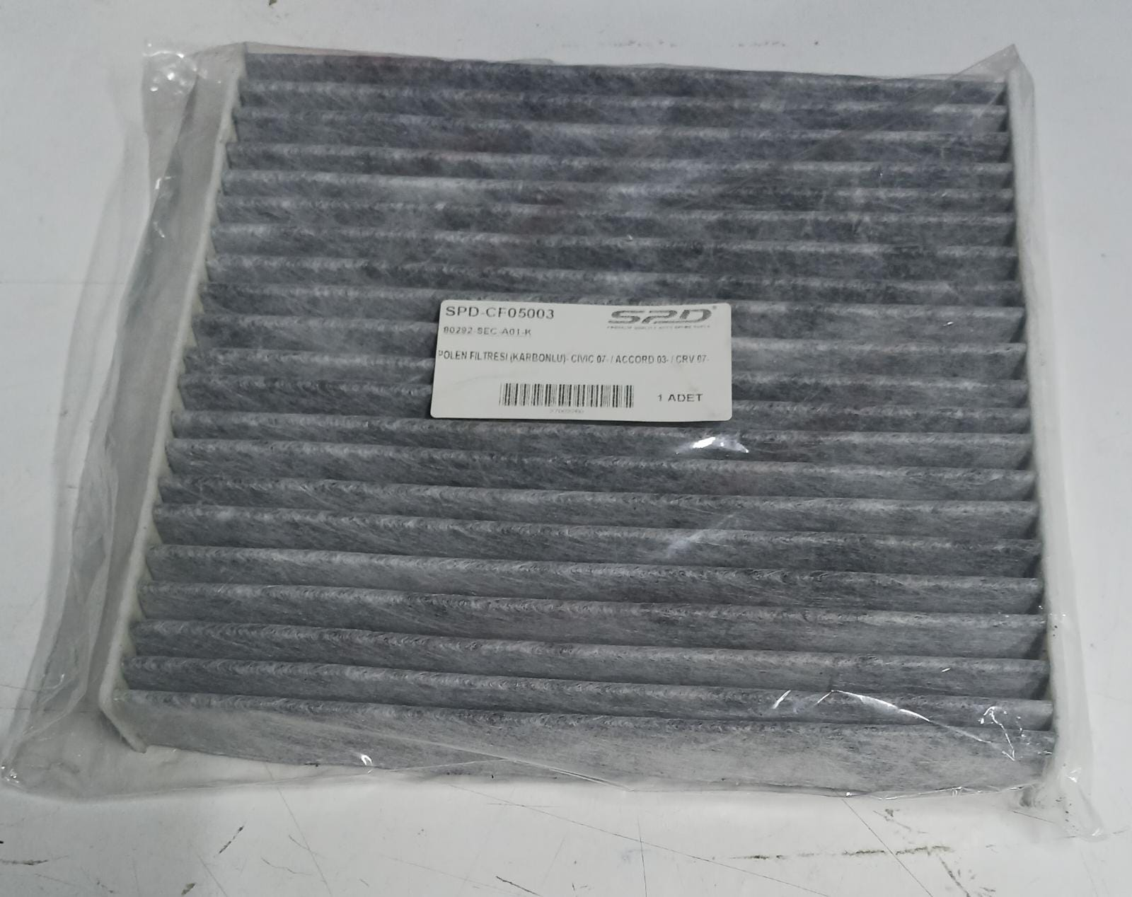 POLEN FİLTRESİ KARBONLU HONDA CIVIC FD6 FB7 2007-2015 ARASI