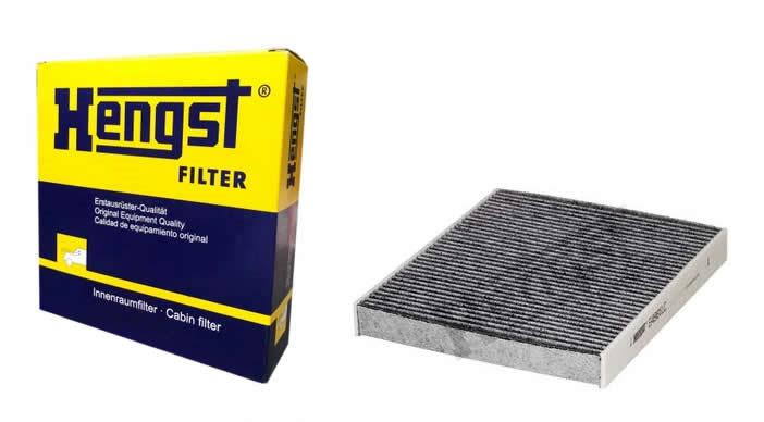 POLEN FİLTRESİ KARBONLU SKODA KAMIQ SCALA 2019-2022 ARASI (HENGST)