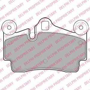 PORSCHE CAYENNE / VW TOUAREG 2003-2010 ARKA FREN BALATASI (DELPHİ