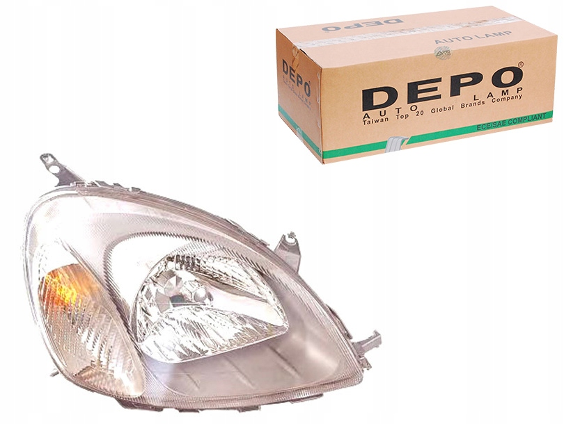 SAĞ  FAR LAMBASI TOYOTA UYUMLU YARIS P1 2001 2002 MODEL (DEPO)