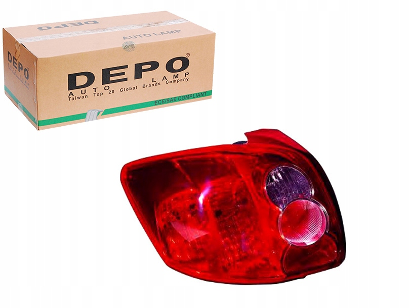 SOL STOP LAMBASI TOYOTA AURIS 2007 2008 2009 MODEL (DEPO)