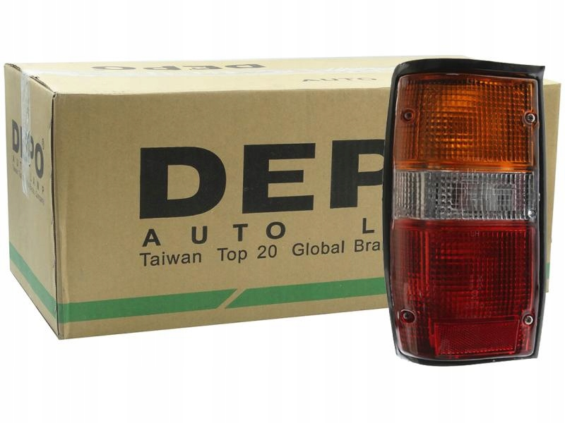 SOL STOP LAMBASI SİYAH KENAR TİP MITSUBISHI L200 1990-1994 (DEPO)