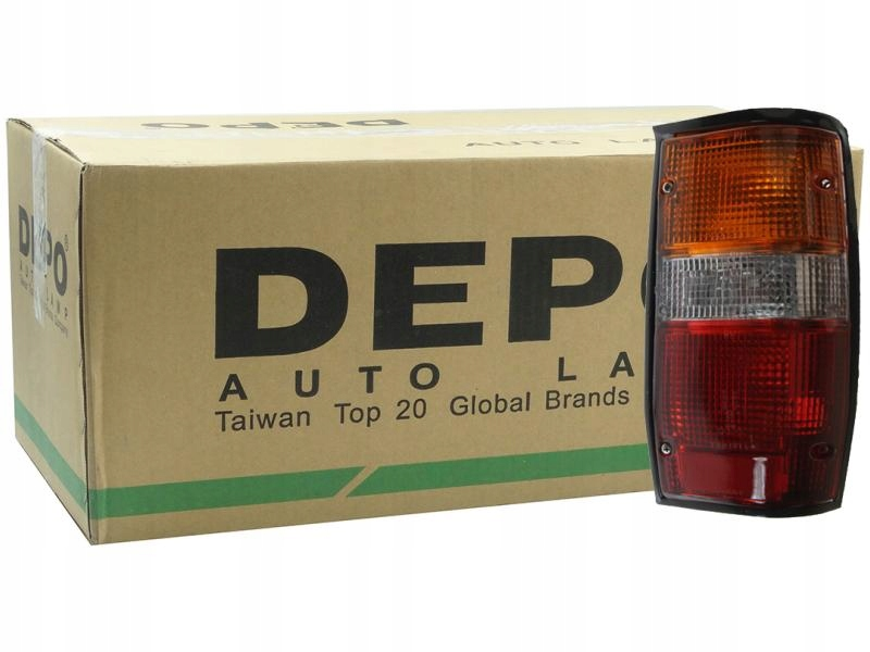 SAĞ STOP LAMBASI SİYAH KENAR TİP MITSUBISHI L200 1990-1994 (DEPO)