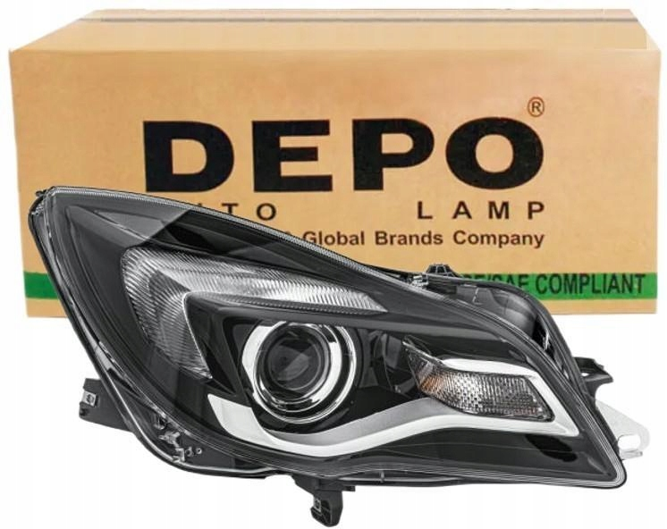 SAĞ FAR LAMBASI HALOJEN LEDİZ TİP OPEL INSIGNIA A 2013-2017 (DEPO)