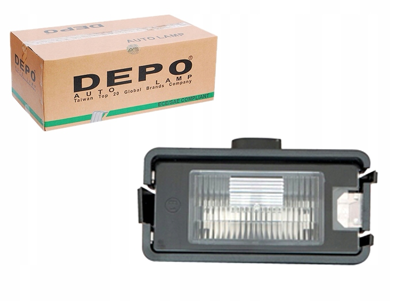 PLAKA LAMBASI SEAT LEON CORDOBA IBIZA TOLEDO 1999-2008 (DEPO)