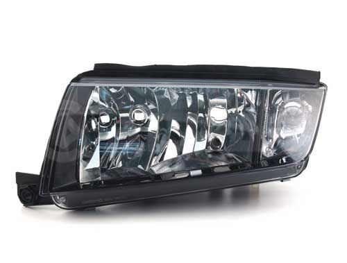 ÖN SOL FAR LAMBASI SİYAH TİP SKODA FABIA 2000-2007 ARASI (DEPO)