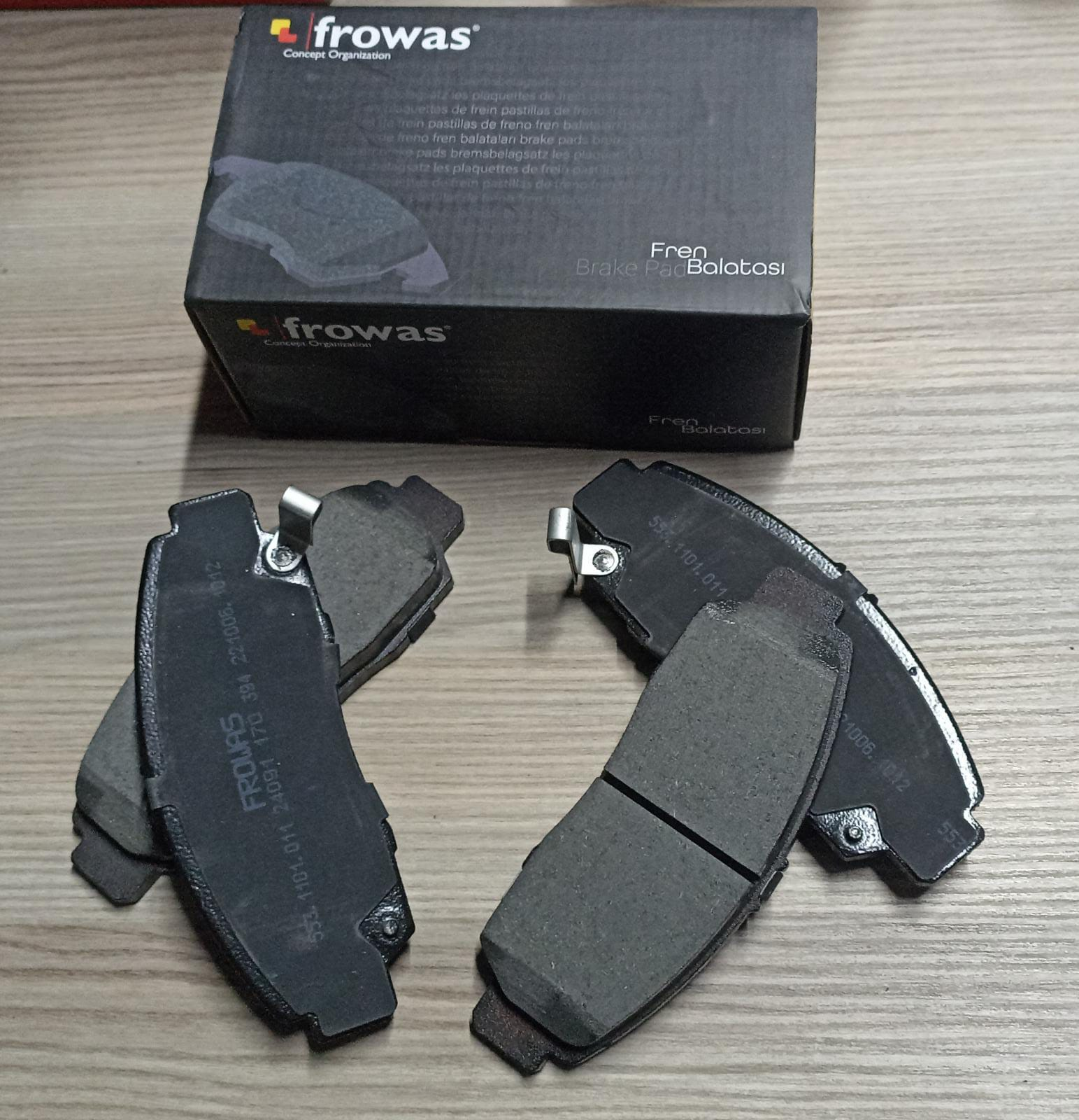 ÖN FREN BALATASI TAKIM HONDA CIVIC FD6 FB7 2007-2015 (FROWAS)