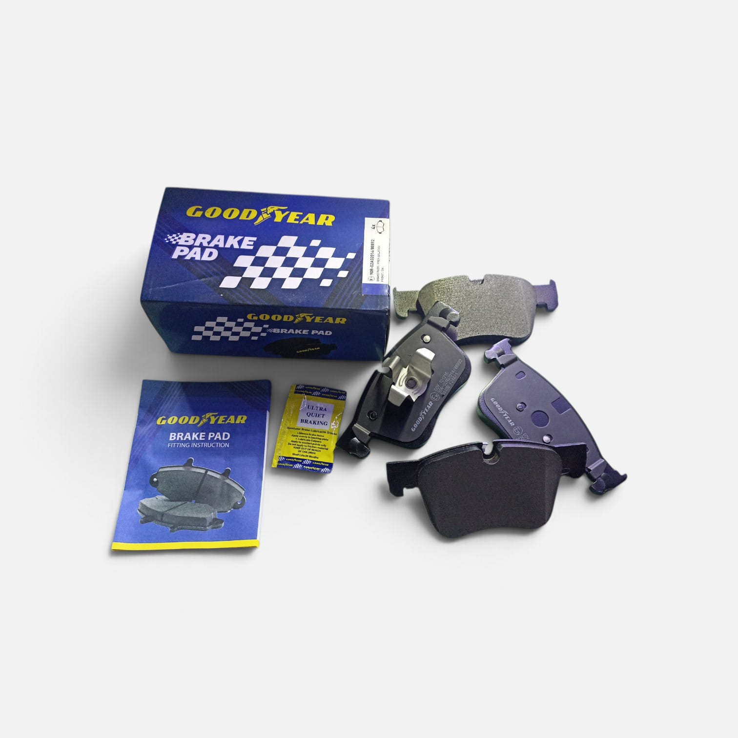 ÖN FREN BALATASI 155mm PEUGEOT 5008 SUV 2016-2025 (GOODYEAR )