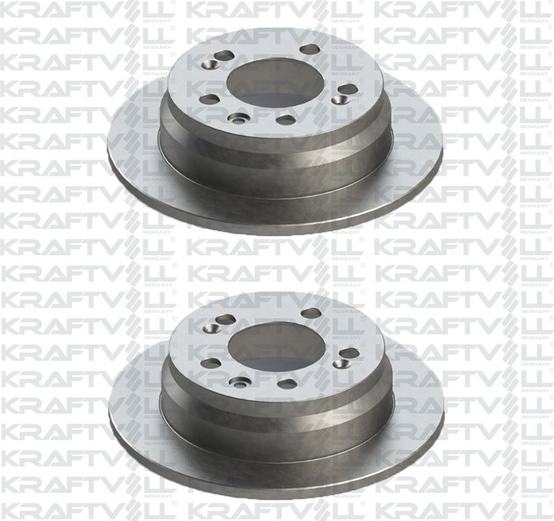 ARKA FREN DISKI 262mm TAKIM HYUNDAI İX35 2010-2015 (KRAFTVOLL)