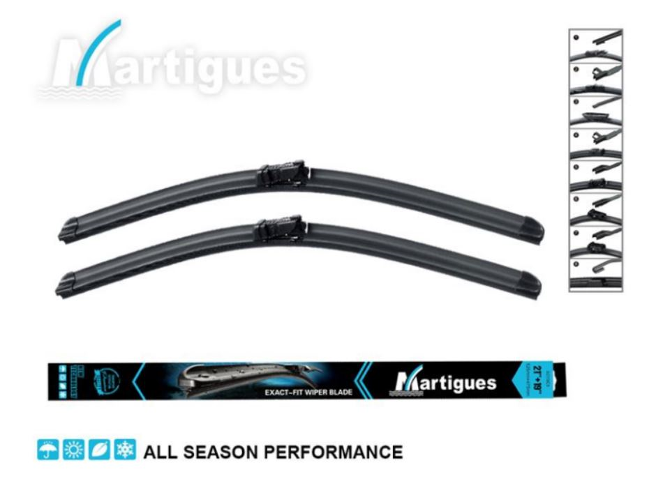 ÖN CAM SİLECEK SÜPÜRGESİ TAKIM PEUGEOT 308 2007-2020 (MARTIGUES)
