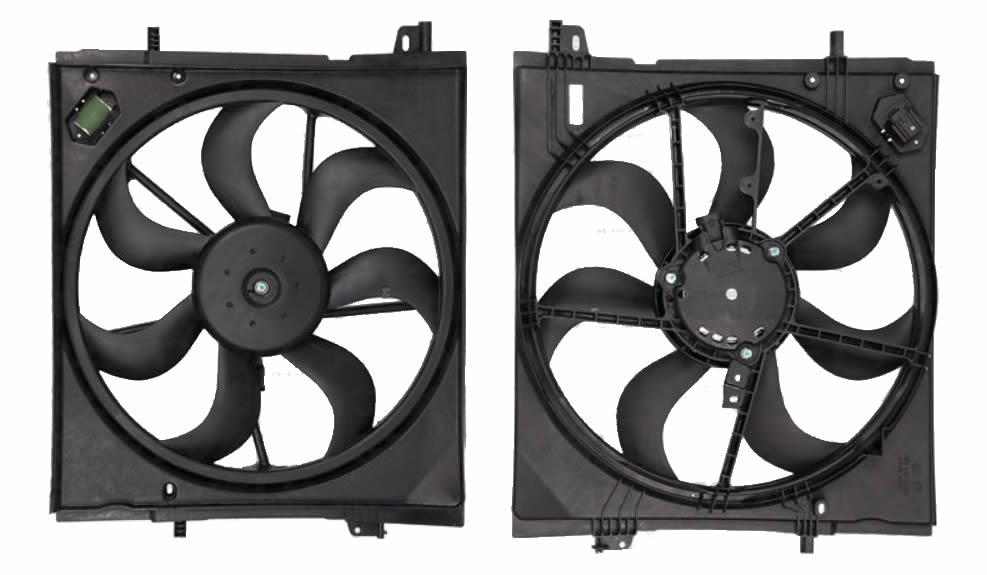 RADYATÖR FAN MOTORU KOMPLE NISSAN QASHQAI J11 2014-2020