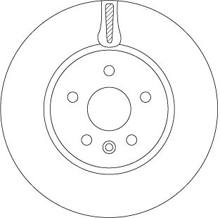 ÖN FREN DİSKİ 300mm SAĞ SOL TAKIM OPEL ASTRA K 2015-2020 ( TRW )