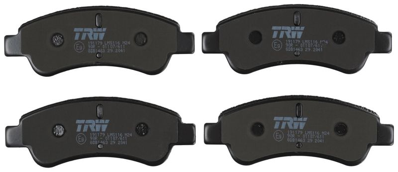 ÖN FREN BALATASI 137mm PEUGEOT 207 208 307 301 PARTNER (TRW GDB1463)