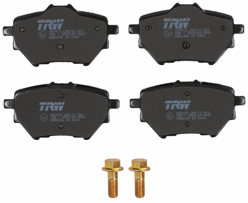 ARKA FREN BALATASI 99mm RIFTER BERLINGO COMBO 2019-2025 (TRW)