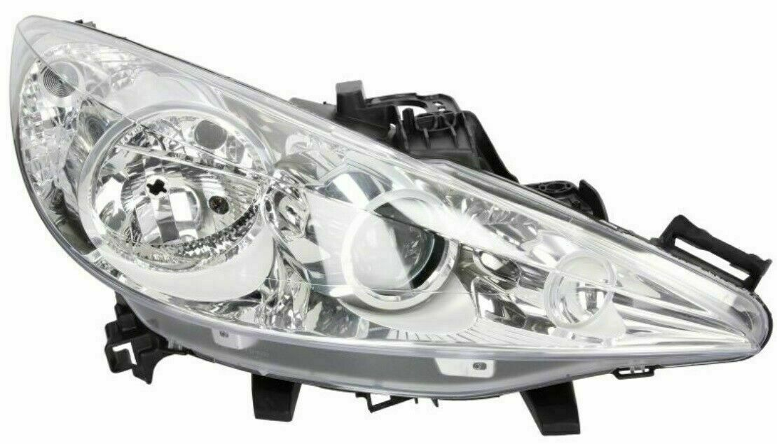 SAĞ FAR LAMBASI ELEKTRIKLI MOTORLU PEUGEOT 207 2006-2013 ( VALEO