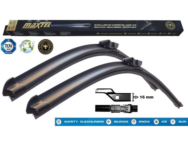 SKODA FABIA 2014-2016 / ÖN CAM SİLECEK SÜPÜRGESİ SAĞ-SOL TAKIM