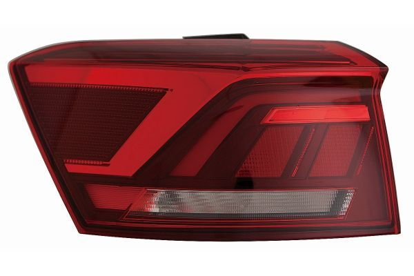 SOL DIŞ STOP LAMBASI LEDLİ SİYAH TONLU VW T-ROC 2017-2023 (DEPO)