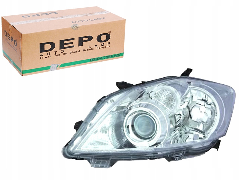 SOL FAR HALOJEN KROM TİP TOYOTA AURIS 2010 2011 2012 MODEL (DEPO)