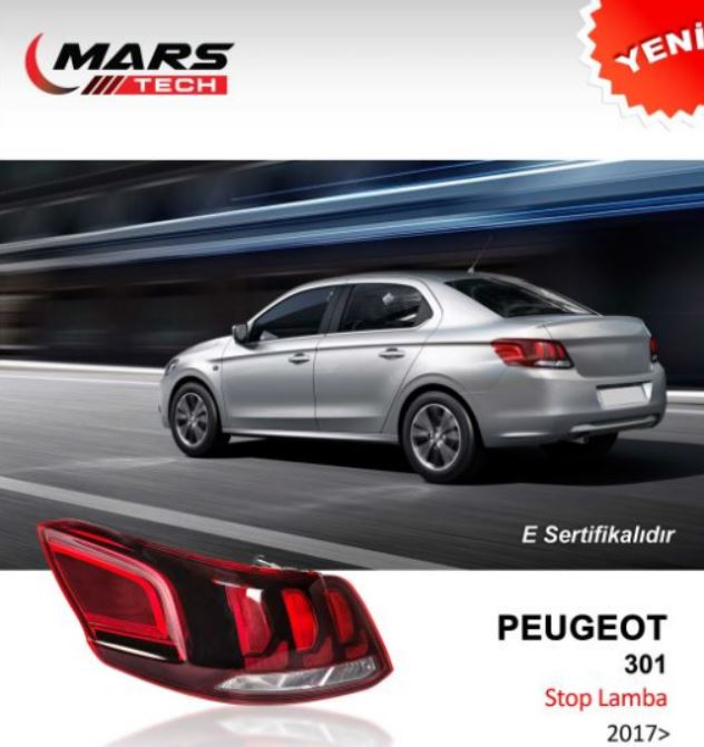 SOL STOP LAMBASI PEUGEOT 301 2017-2021 ( MARS )