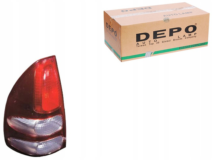 SOL STOP LAMBASI TOYOTA LAND CRUISER PRADO J12 2003-2009 (DEPO)