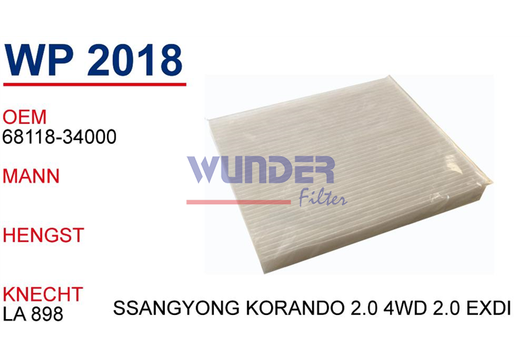 SSANGYONG KORANDO 2012-2016 / POLEN FİLTRESİ