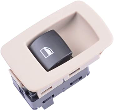 TEKLİ CAM AÇMA KAPAMA DÜĞMESİ BEJ 4 PİN BMW E60 E83 2004-2010