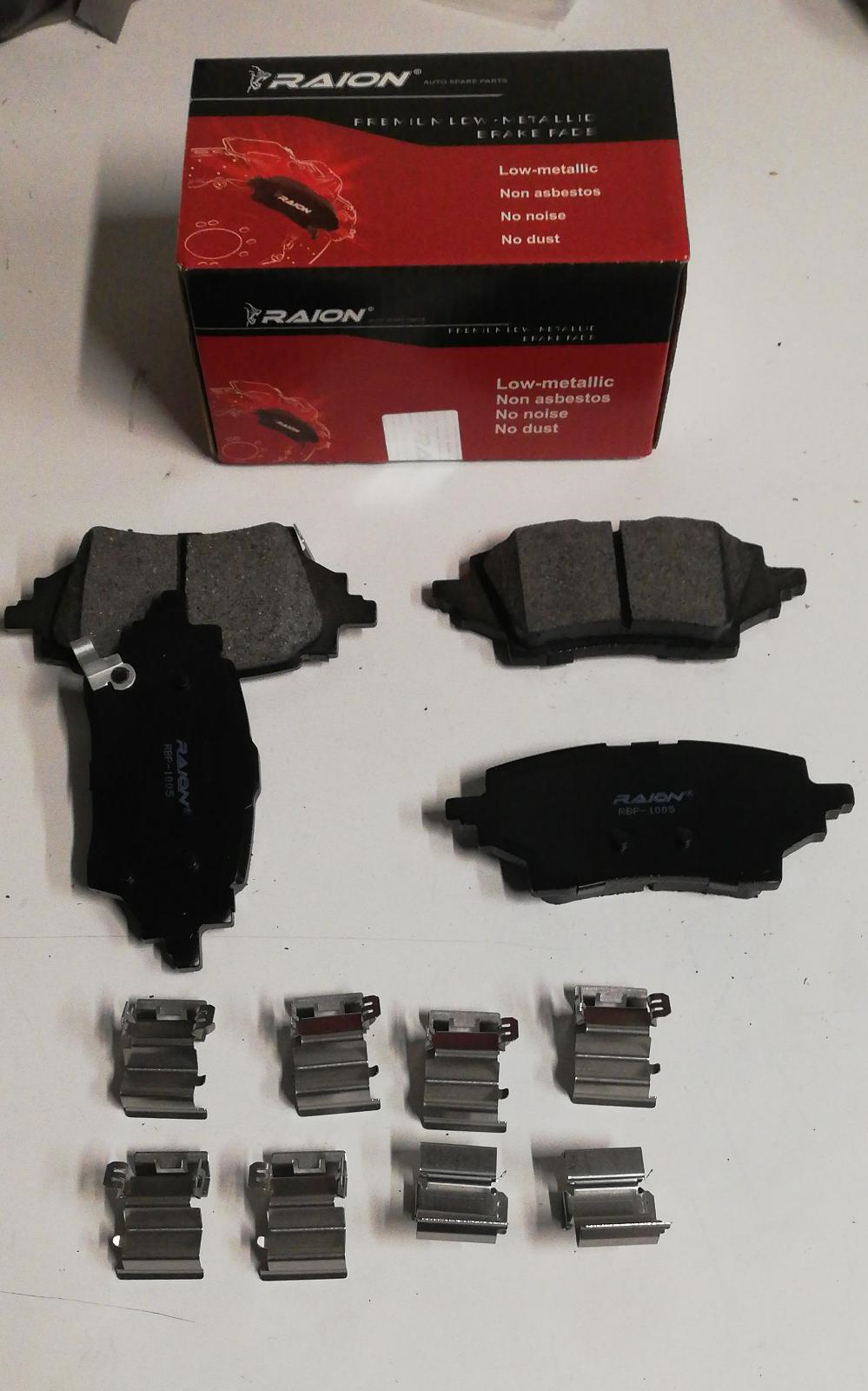 TOYOTA AURIS COROLLA 2019 2020 2021 - ARKA FREN BALATASI TAKIM