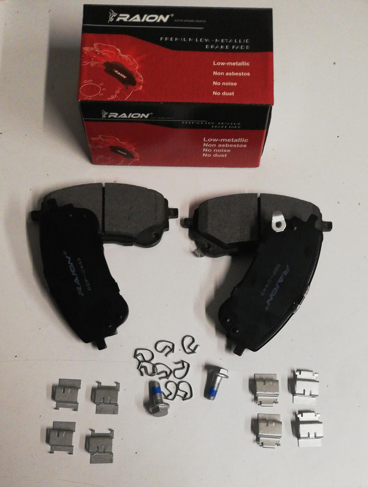 TOYOTA AURIS COROLLA 2019 2020 2021 - ÖN FREN BALATASI TAKIM