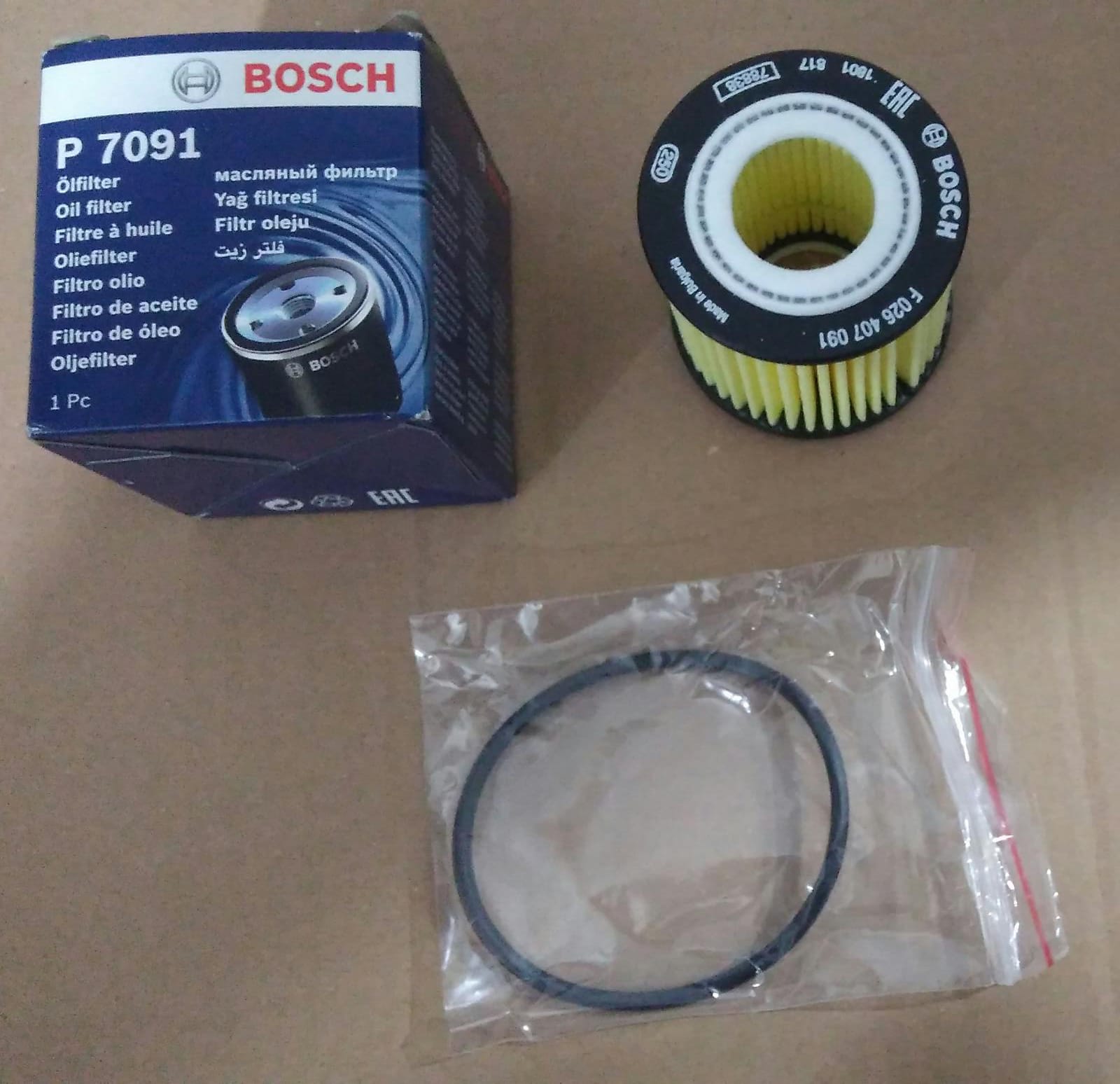 TOYOTA AURIS YARIS RAV4 AVENSIS BENZİNLİ - YAĞ FİLTRESİ (BOSCH)