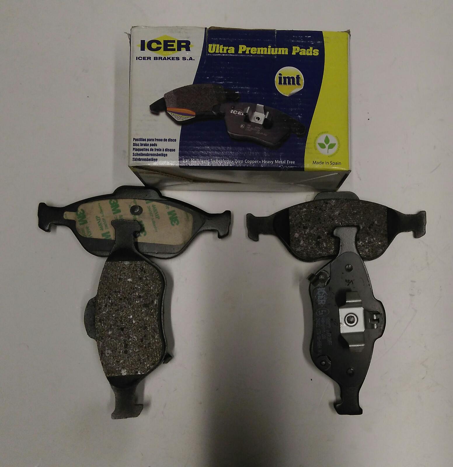 TOYOYA YARIS 2006-2011 / ÖN FREN BALATASI TAKIM ( ICER - SPAIN)