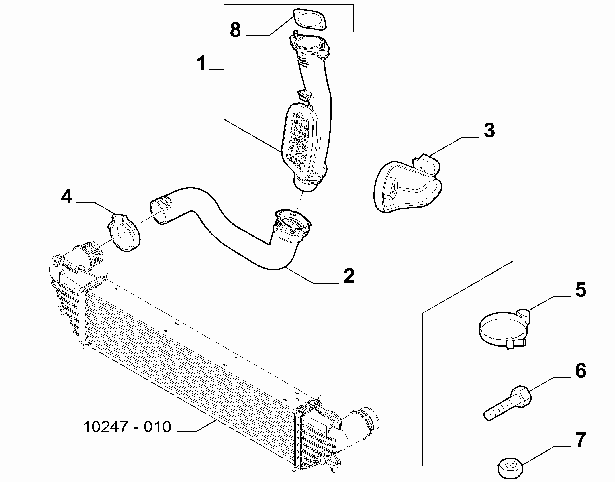 TURBO BORUSU PLASTİK FIAT EGEA 1,6 MJET EURO6 (OPAR 52152071)