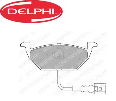 VOLKSWAGEN POLO 2002-2011 ARASI / ÖN FREN BALATASI TAKIM (DELPHİ)