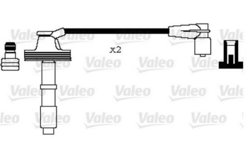 VOLVO S40 1,6 1,8 2,0 1999-2004 / BUJİ KABLOSU TAKIM (VALEO)