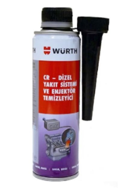 WURTH CR - DİZEL ENJEKTÖR TEMİZLEYİCİ KATKI 300ml