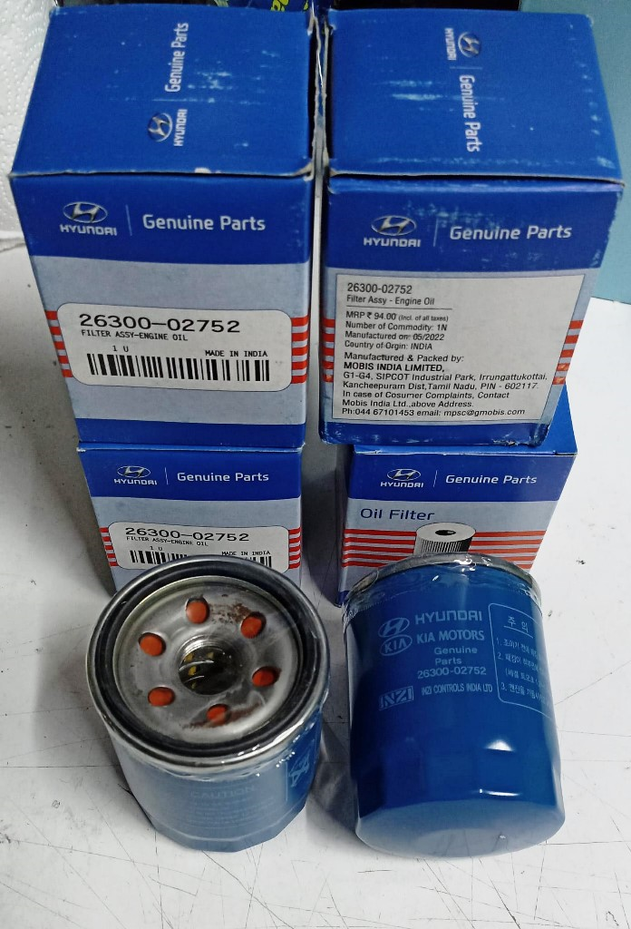 YAĞ FİLTRESİ HYUNDAI i20 BENZİNLİ 1,2 MOTOR 2015-2020 (ORJINAL)