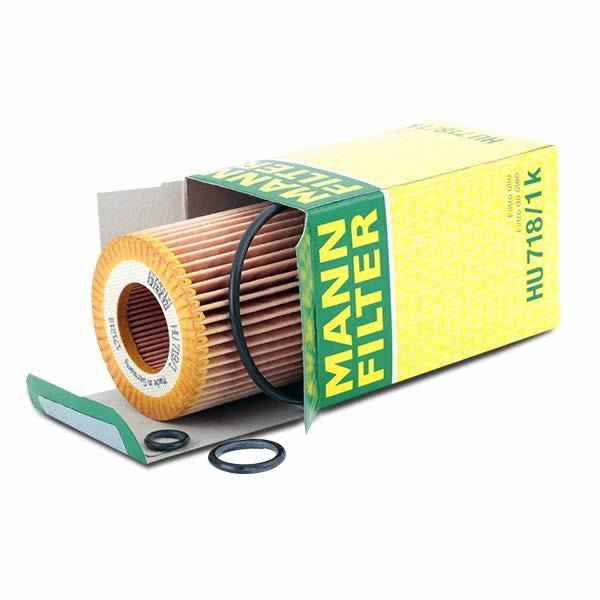 MANN HU718/1K YAĞ FİLTRESİ DİZEL MERCEDES W203 W211 W210 W639 SPRINTER